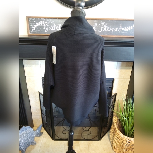 French Connection Black Cowl Neck Sweater - Picture 5 of 8